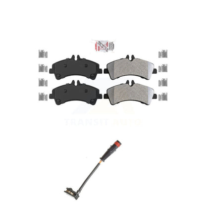 Ceramic Brake Pad And Wear Sensor Rear Kit For Sprinter 3500 Mercedes-Benz Dodge