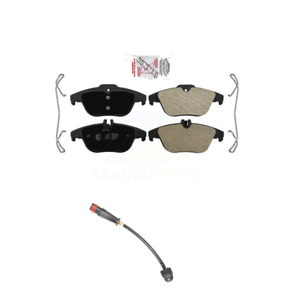 Ceramic Disc Brake Pads Wear Sensor Rear Kit For 2011 Mercedes-Benz C63 AMG 6.3L