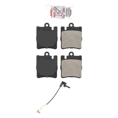 Ceramic Disc Brake Pad & Wear Sensor Rear Kit For Mercedes-Benz E320 CLK320 E430