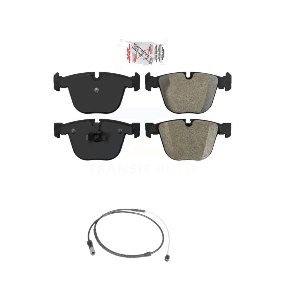 Ceramic Disc Brake Pads And Wear Sensors Rear Kit For BMW X5 X6