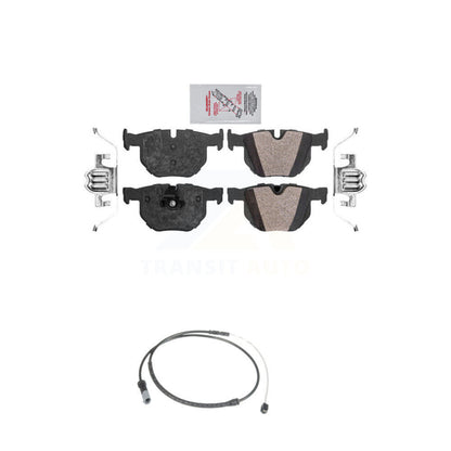 Ceramic Disc Brake Pads And Wear Sensors Rear Kit For BMW X5 X6