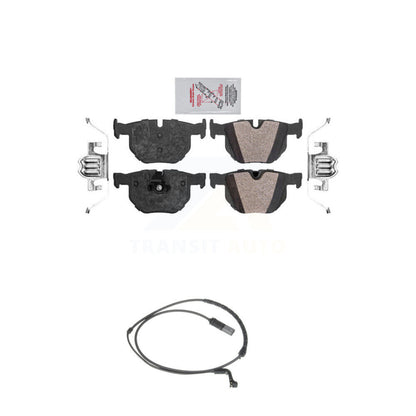 Ceramic Disc Brake Pads And Wear Sensors Rear Kit For BMW X5 X6