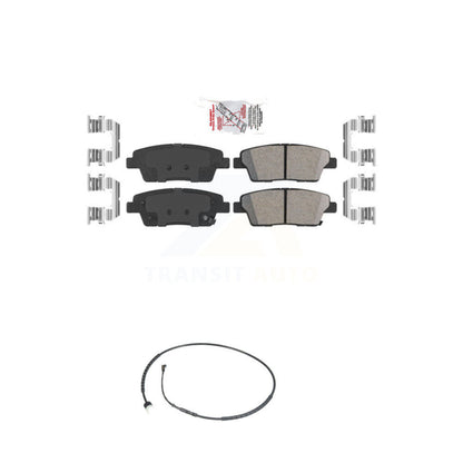 Ceramic Disc Brake Pad & Wear Sensor Rear Kit For Mini Cooper Countryman Paceman