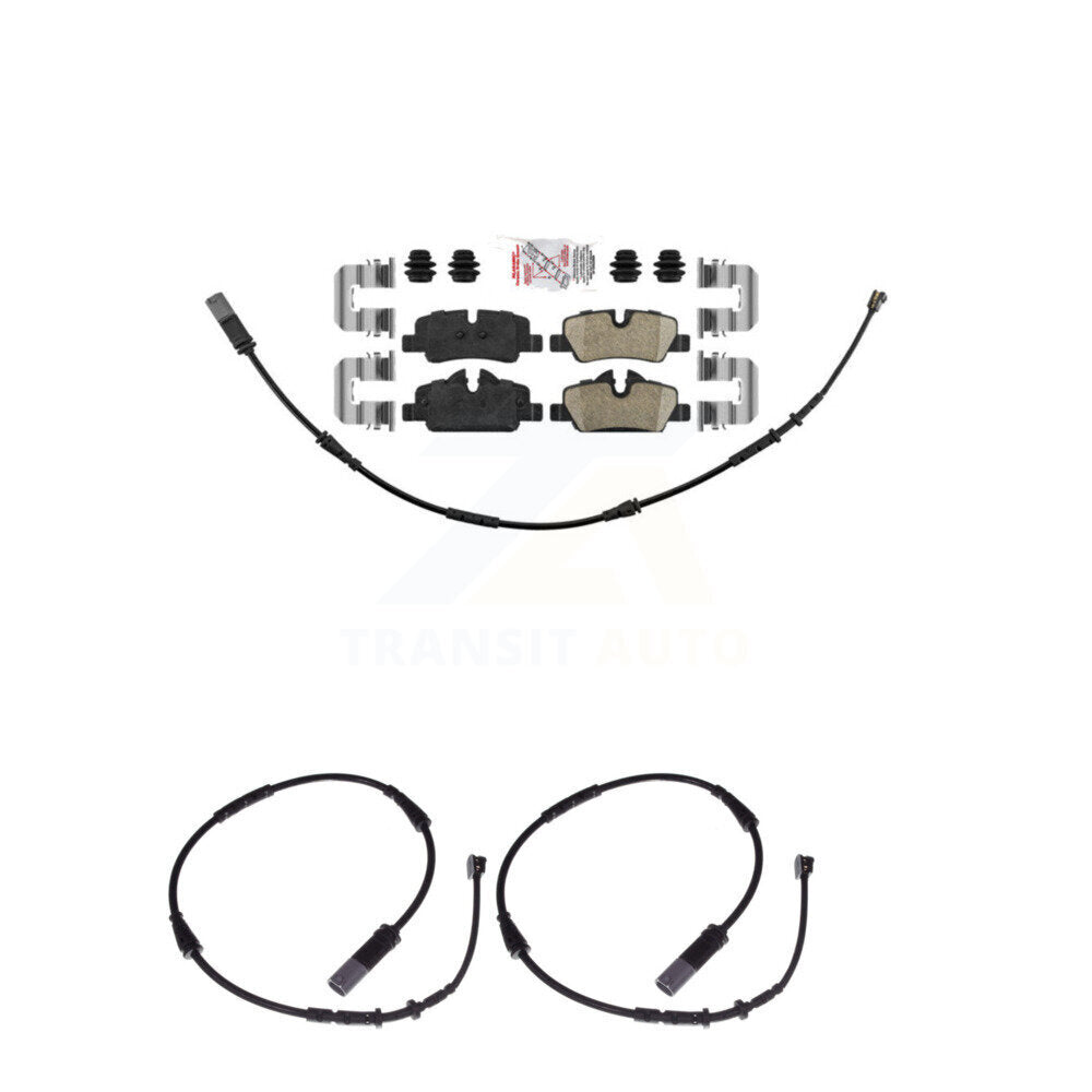 Ceramic Disc Brake Pads And Extra Wear Sensors Rear Kit For Mini Cooper