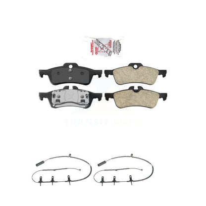 Ceramic Disc Brake Pads And Wear Sensors Rear Kit For Mini Cooper