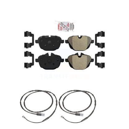 Ceramic Disc Brake Pads And Wear Sensors Rear Kit For BMW Z4