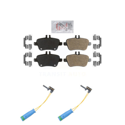 Ceramic Disc Brake Pad Wear Sensor Rear Kit For Mercedes-Benz CLA250 GLA250 2.0L