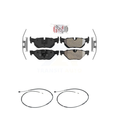 Ceramic Disc Brake Pads And Wear Sensors Rear Kit For BMW X1
