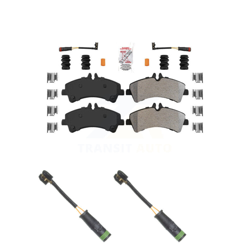 Ceramic Brake Pad And Extra Wear Sensor Rear Kit For Mercedes-Benz Sprinter 3500
