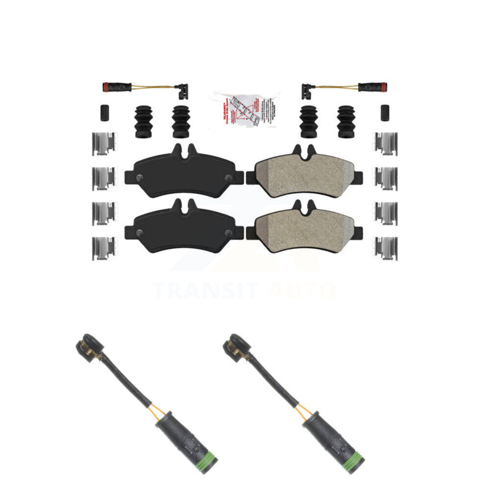 Ceramic Brake Pad And Extra Wear Sensor Rear Kit For Mercedes-Benz Sprinter 3500