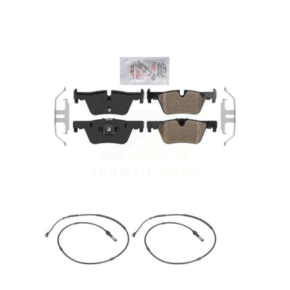 Ceramic Brake Pad & Wear Sensor Rear Kit For BMW 328i xDrive 330i 320i 428i 328d