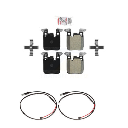Ceramic Disc Brake Pads And Wear Sensors Rear Kit For BMW M3 M2