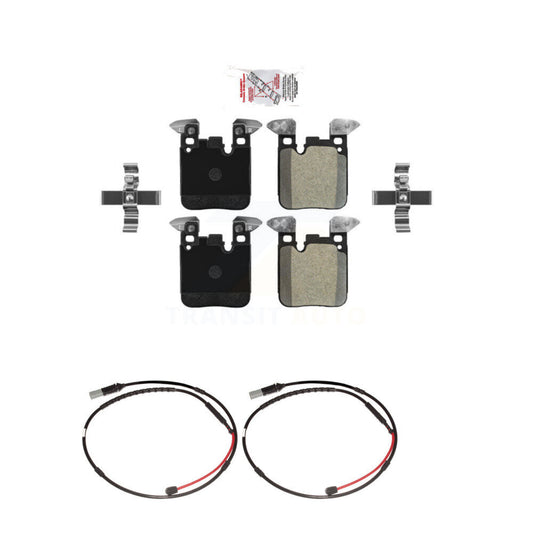 Ceramic Disc Brake Pads And Wear Sensors Rear Kit For BMW M3 M2