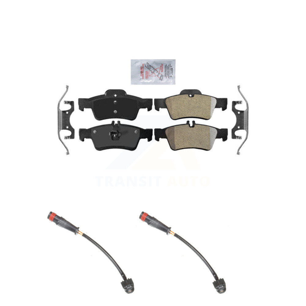 Ceramic Disc Brake Pads And Wear Sensor Rear Kit For Mercedes-Benz SL63 AMG SL65