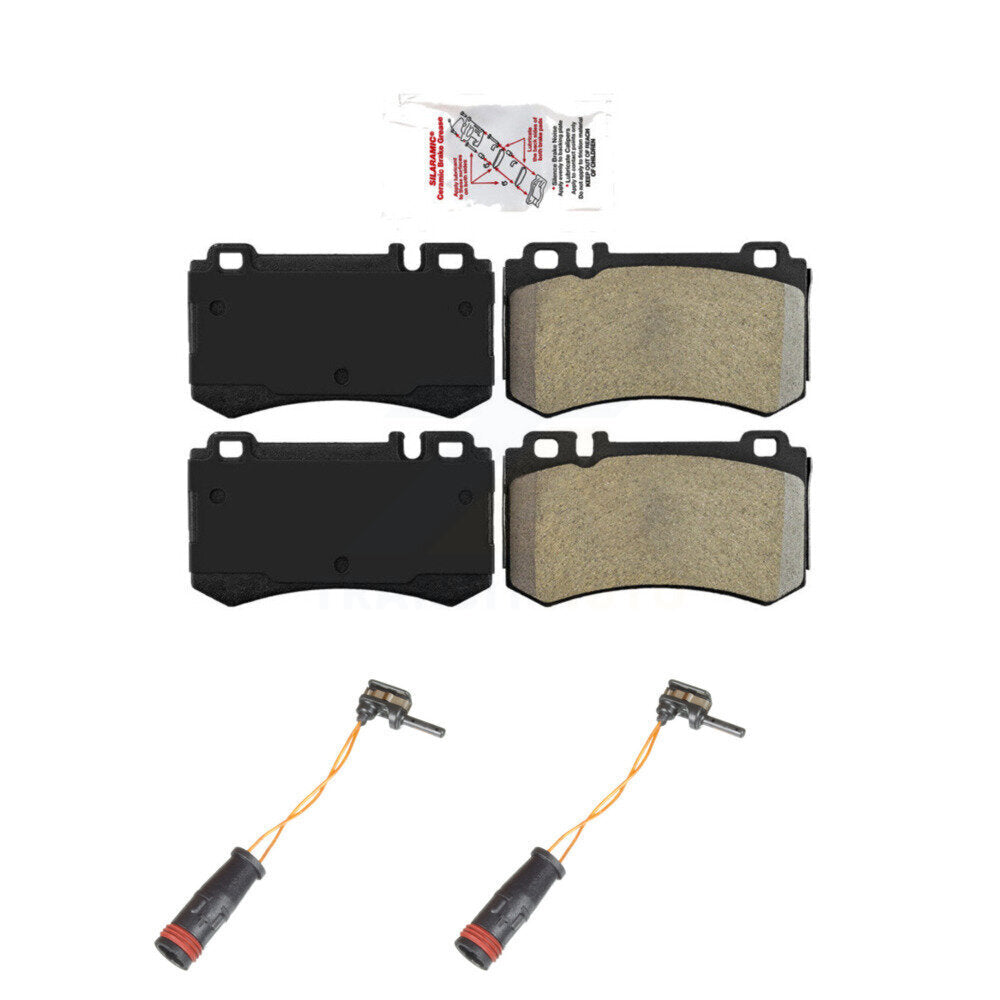 Ceramic Brake Pads Wear Sensor Rear Kit For Mercedes-Benz SL55 AMG SLK55 E55 S55