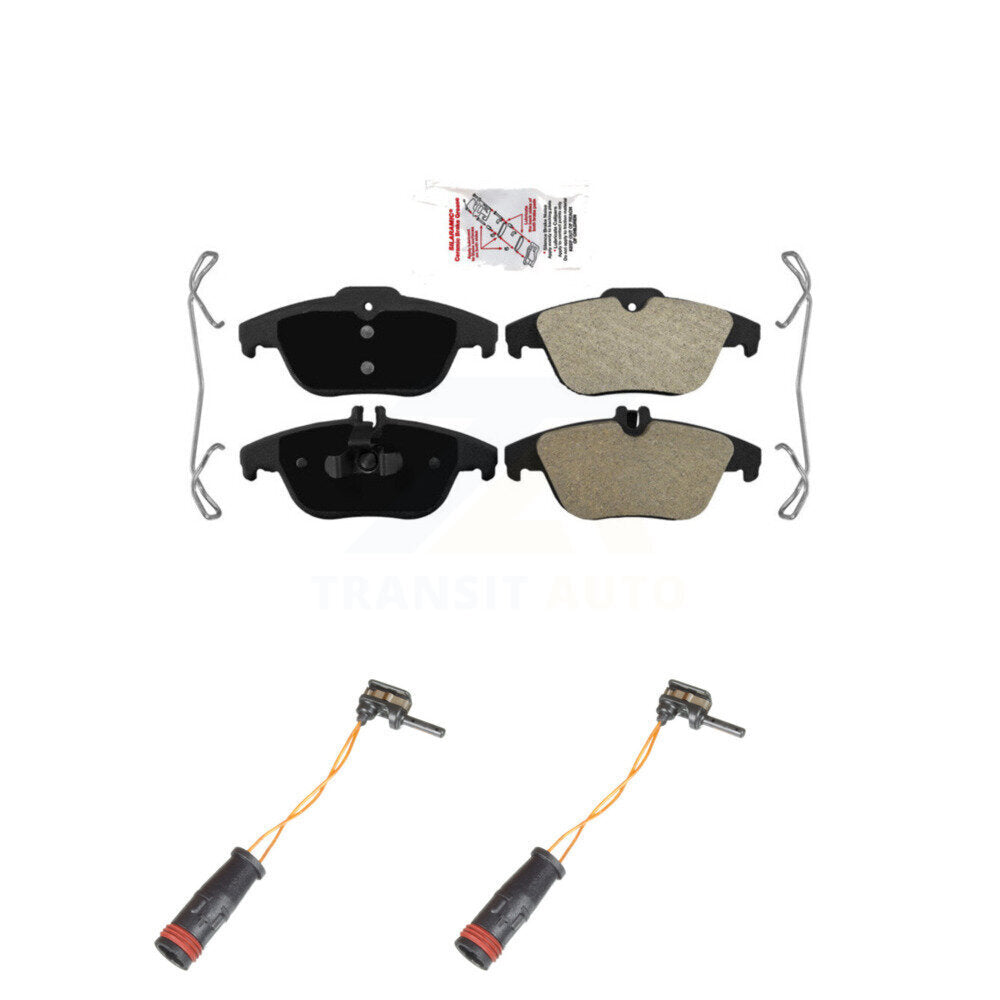 Ceramic Brake Pad Wear Sensor Rear Kit For Mercedes-Benz C300 GLK350 GLK250 E350