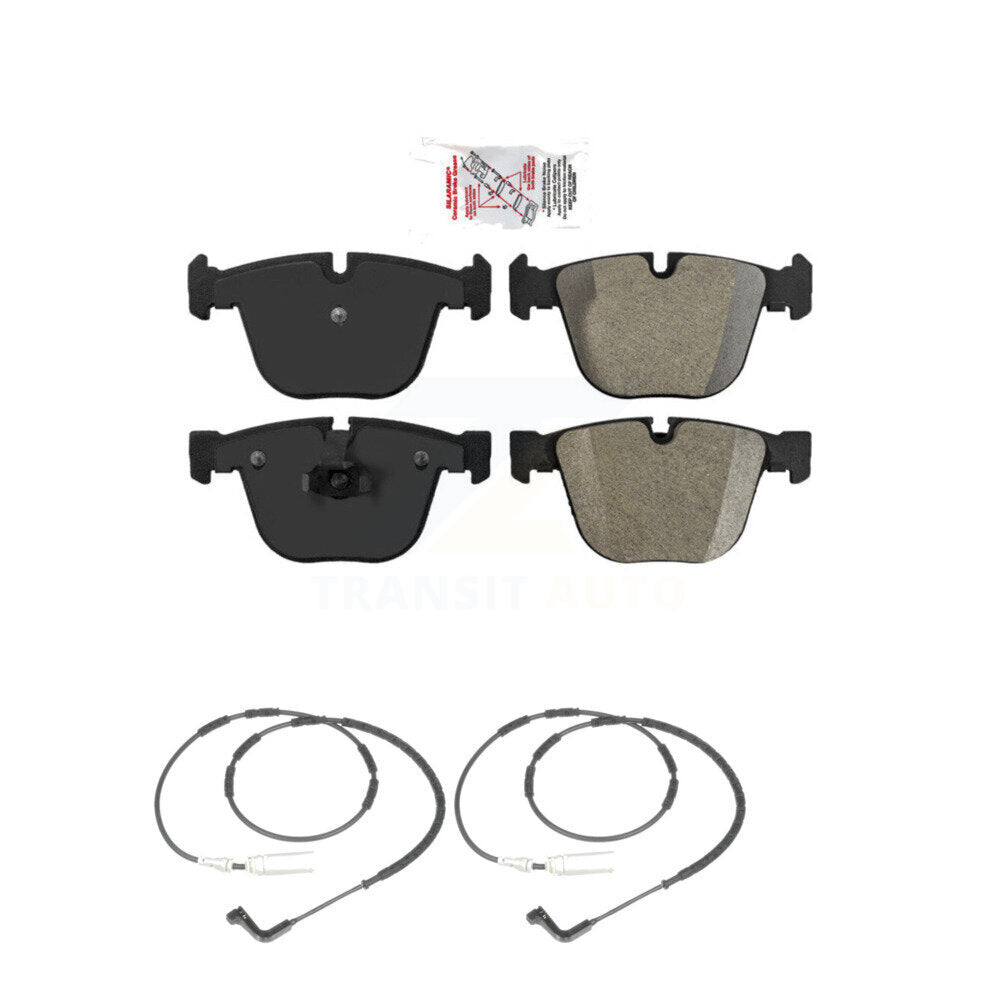 Ceramic Disc Brake Pads And Wear Sensors Rear Kit For BMW M3 1 Series M