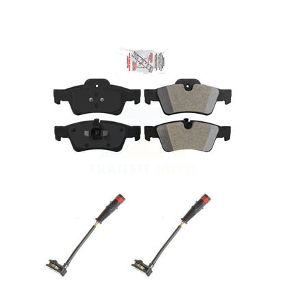 Ceramic Brake Pad Wear Sensor Rear Kit For Mercedes-Benz ML350 R350 G63 AMG R500