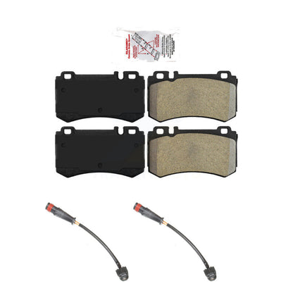 Ceramic Brake Pad And Wear Sensor Rear Kit For Mercedes-Benz SLK55 AMG SL55 SL65