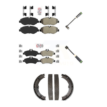 Ceramic Disc Brake Pad Wear Sensor Front Rear Kit For Freightliner Sprinter 2500