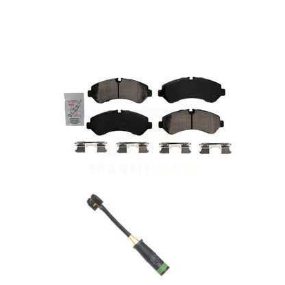 Ceramic Brake Pads & Wear Sensor Rear Kit For Mercedes-Benz Sprinter 4500 3500XD