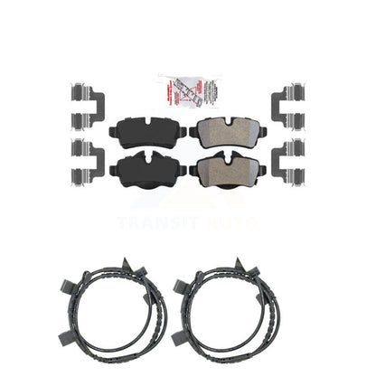 Ceramic Disc Brake Pads And Wear Sensors Rear Kit For Mini Cooper