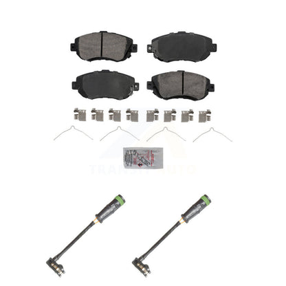 Ceramic Brake Pads Wear Sensor Rear Kit For Freightliner Sprinter 2500 3500 1500