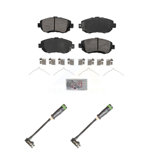 Ceramic Brake Pads Wear Sensor Rear Kit For Freightliner Sprinter 2500 3500 1500