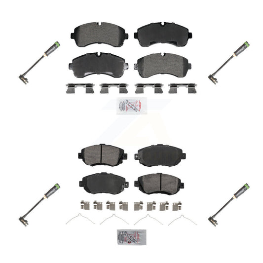 Ceramic Brake Pad Wear Sensor Front Rear Kit For Freightliner Sprinter 2500 3500