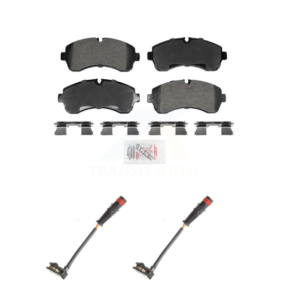 Ceramic Brake Pad Wear Sensor Front Kit For Mercedes-Benz Sprinter 2500 3500 Van