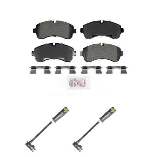 Ceramic Brake Pad And Wear Sensor Front Kit For Mercedes-Benz Sprinter 3500 2500
