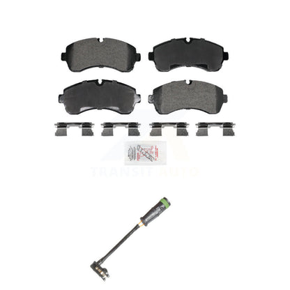 Ceramic Brake Pad And Wear Sensor Front Kit For Mercedes-Benz Sprinter 3500 2500