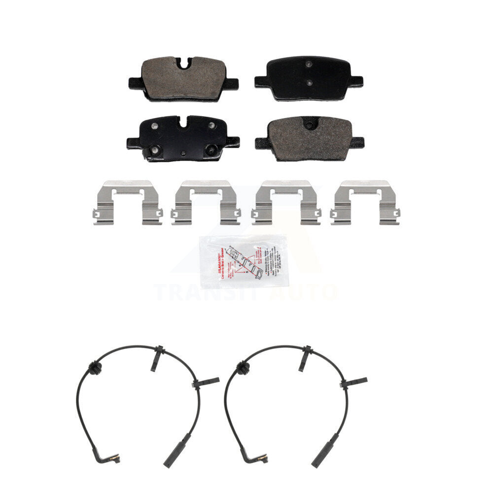 Ceramic Brake Pads Wear Sensor Rear Kit For 20 Cadillac CT6 With Brembo Calipers