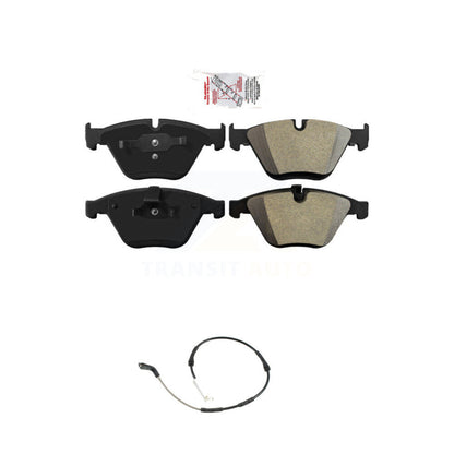 Ceramic Disc Brake Pad Wear Sensor Front Kit For 2013 BMW X1 xDrive35i with 3.0L