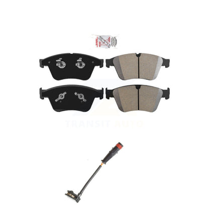 Ceramic Brake Pads & Wear Sensor Front Kit For 07-11 Mercedes-Benz ML63 AMG 6.3L