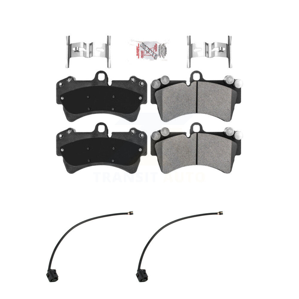 Ceramic Brake Pad Wear Sensor Front Kit For Audi Q7 with Composite