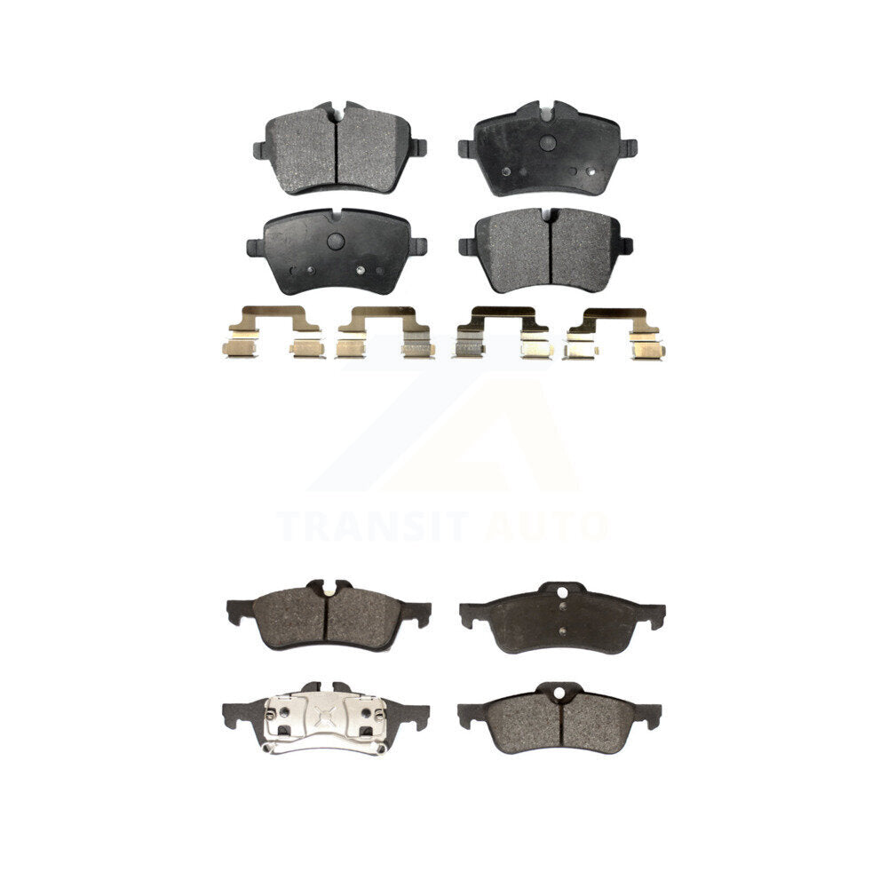 Semi-Metallic Brake Pads Front Rear Kit For Mini Cooper