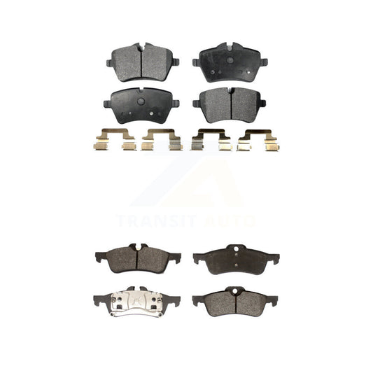 Semi-Metallic Brake Pads Front Rear Kit For Mini Cooper
