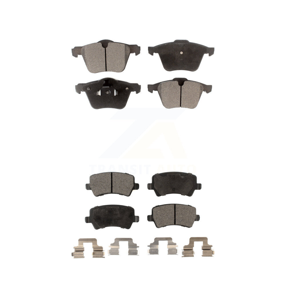 Semi-Metallic Brake Pads Front Rear Kit For Volvo XC70 S60 V60 S80 Cross Country