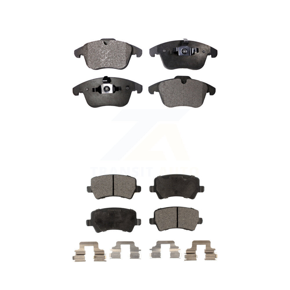 Semi-Metallic Brake Pads Front Rear Kit For Volvo XC70 S60 Land Rover Range V60