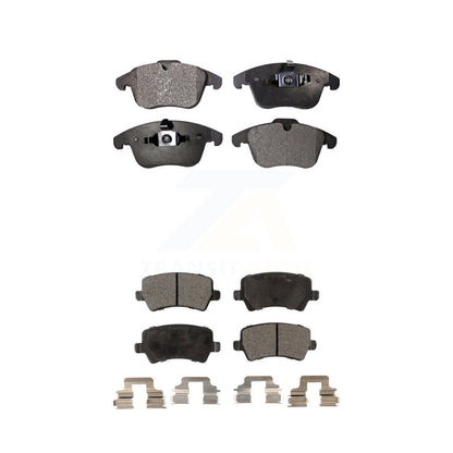 Semi-Metallic Brake Pads Front Rear Kit For Volvo XC70 S60 Land Rover Range V60