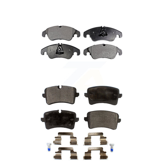 Semi-Metallic Brake Pads Front Rear Kit For Audi A6 Quattro A7