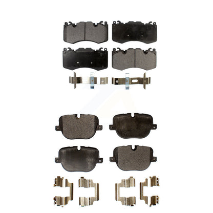 Semi-Metallic Brake Pads Front Rear Kit For Land Rover Range Sport Supercharged