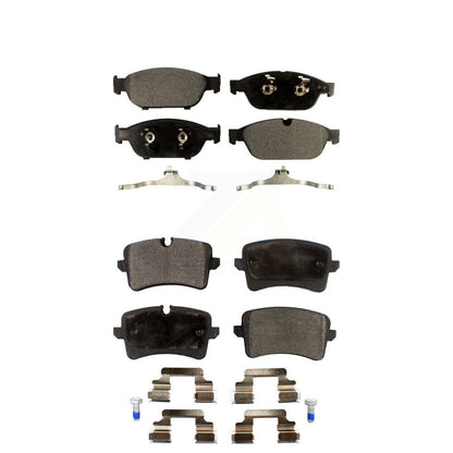 Semi-Metallic Brake Pads Front Rear Kit For Audi A6 Quattro A7 A8