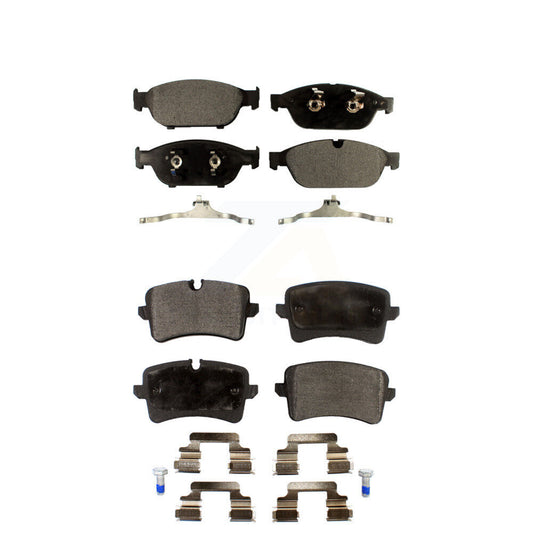 Semi-Metallic Brake Pads Front Rear Kit For Audi A6 Quattro A7 A8