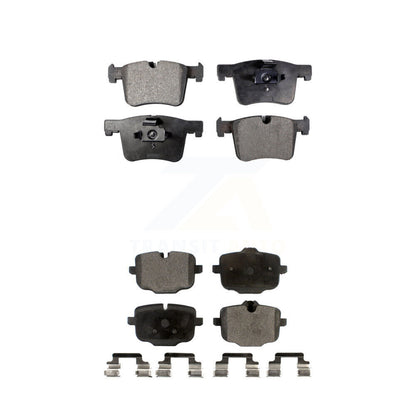 Semi-Metallic Brake Pads Front Rear Kit For 2012 BMW X3 From 10 11