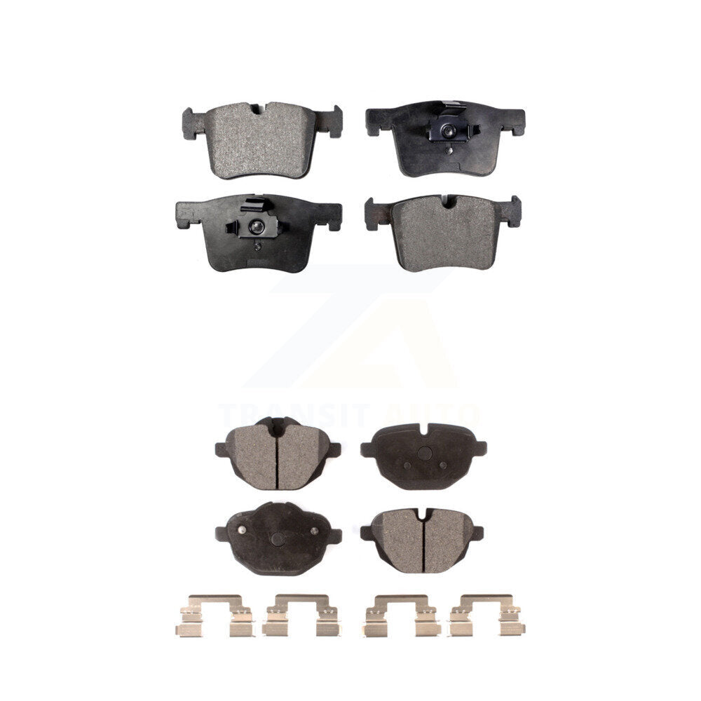 Semi-Metallic Brake Pads Front Rear Kit For BMW X3 X4