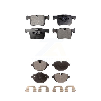 Semi-Metallic Brake Pads Front Rear Kit For BMW X3 X4