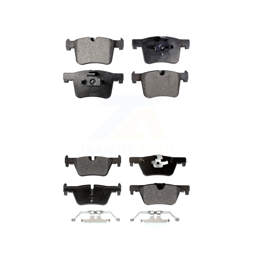 Semi-Metallic Brake Pads Front Rear Kit For BMW 320i xDrive 328i 328d