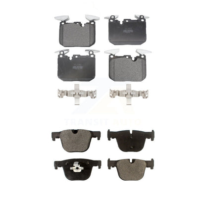 Semi-Metallic Brake Pads Front Rear Kit For BMW 340i xDrive 435i 440i Gran Coupe